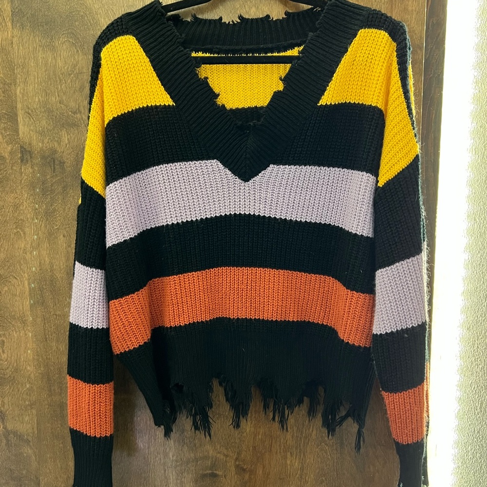 SHEIN striped sweater